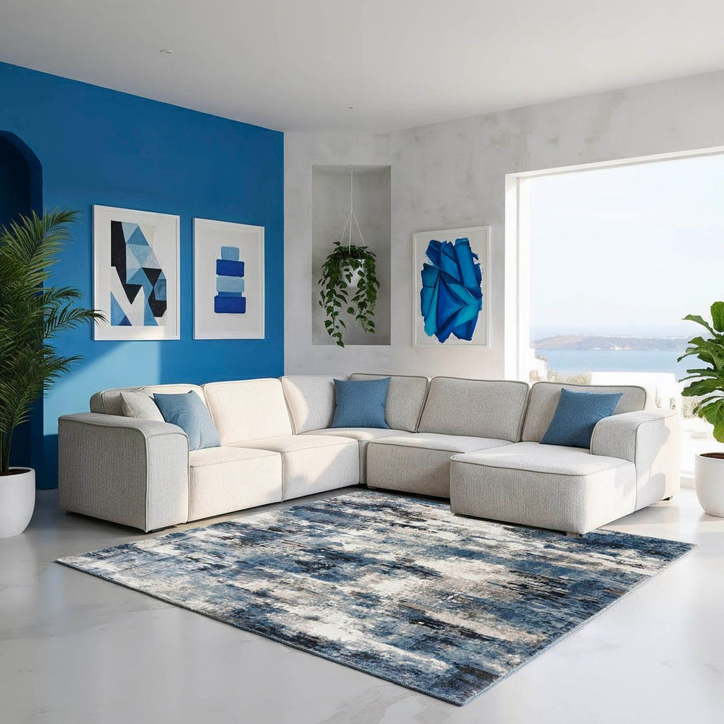 Bali Rug (colour Big Blue)