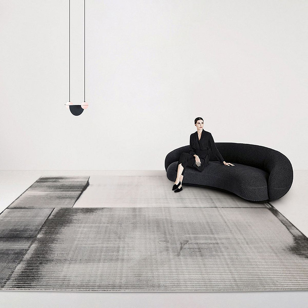 Bauhaus Indoor Rug (colour Black/White)