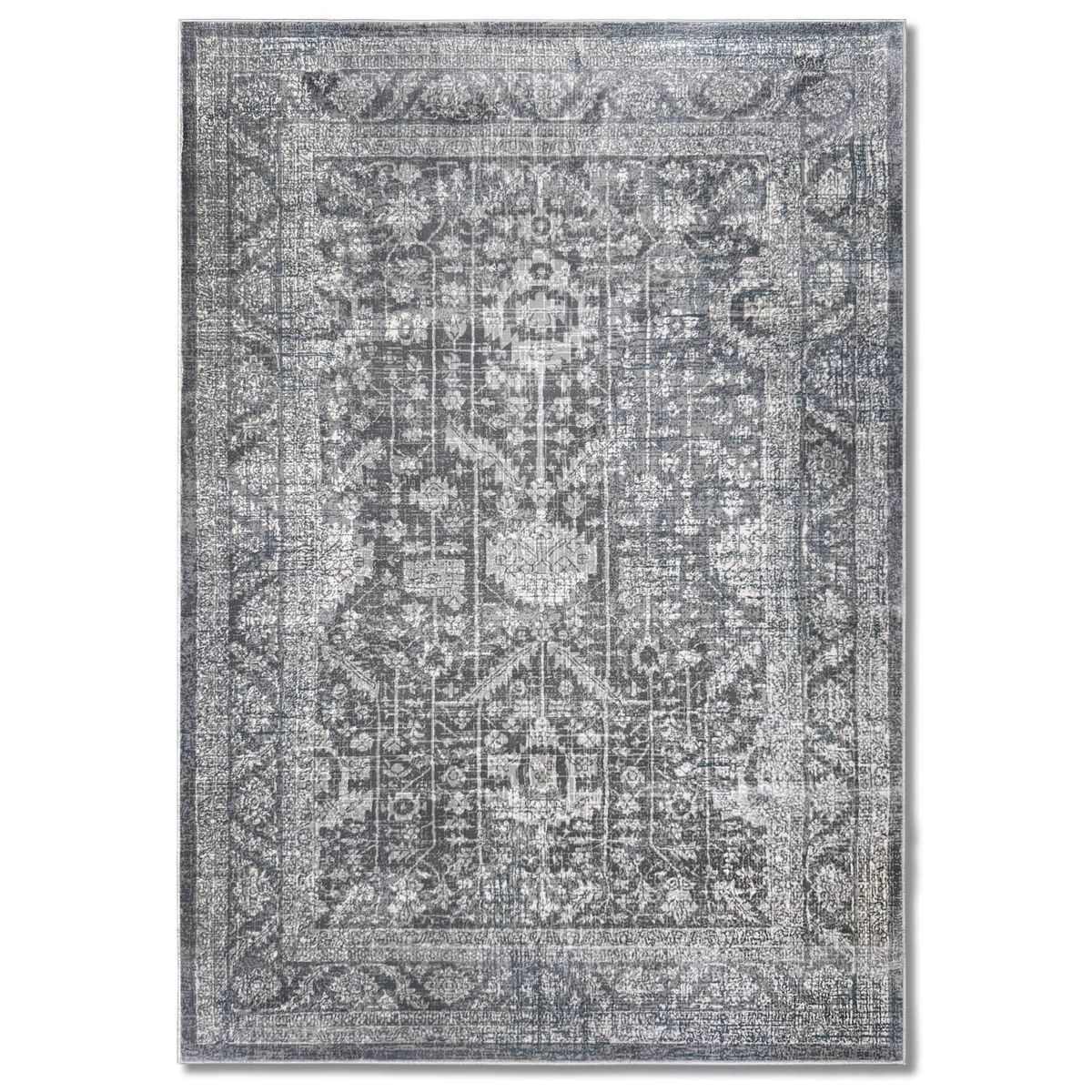 Cleopatra Rug (colour Silver Blue)