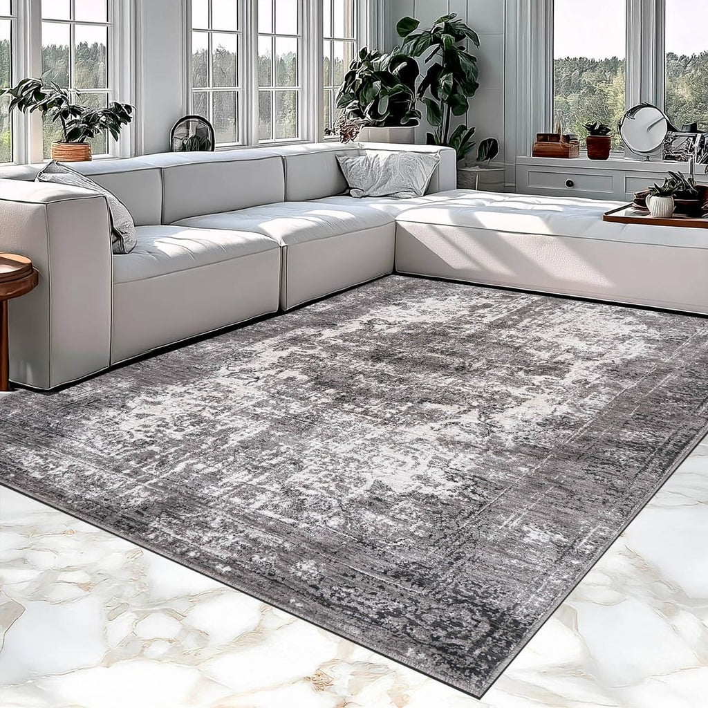 Kashan Rug (Pewter)