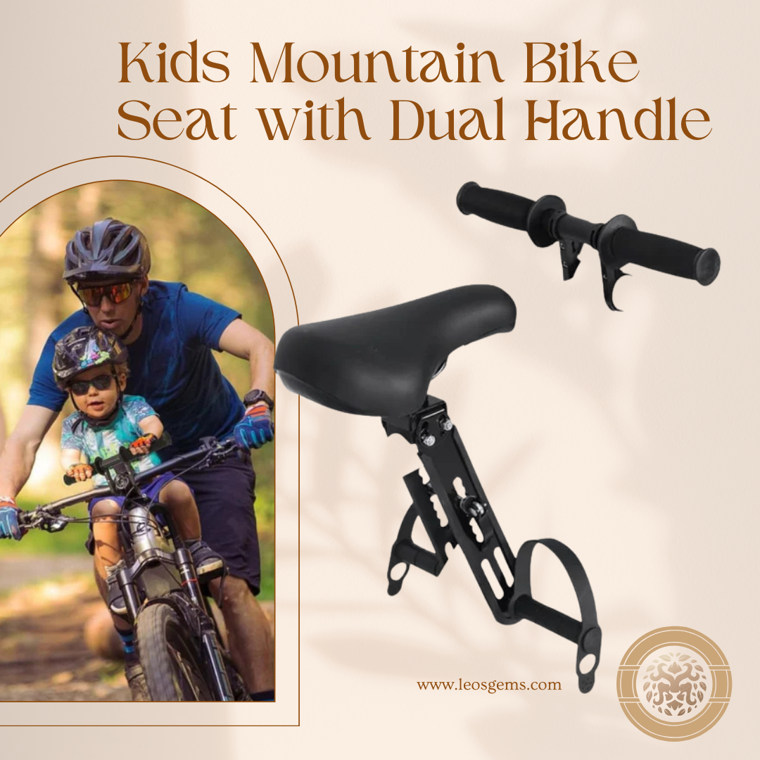 Kids Mountain Bike Seat with Dual Handle