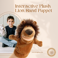 Interactive Plush Lion Hand Puppet