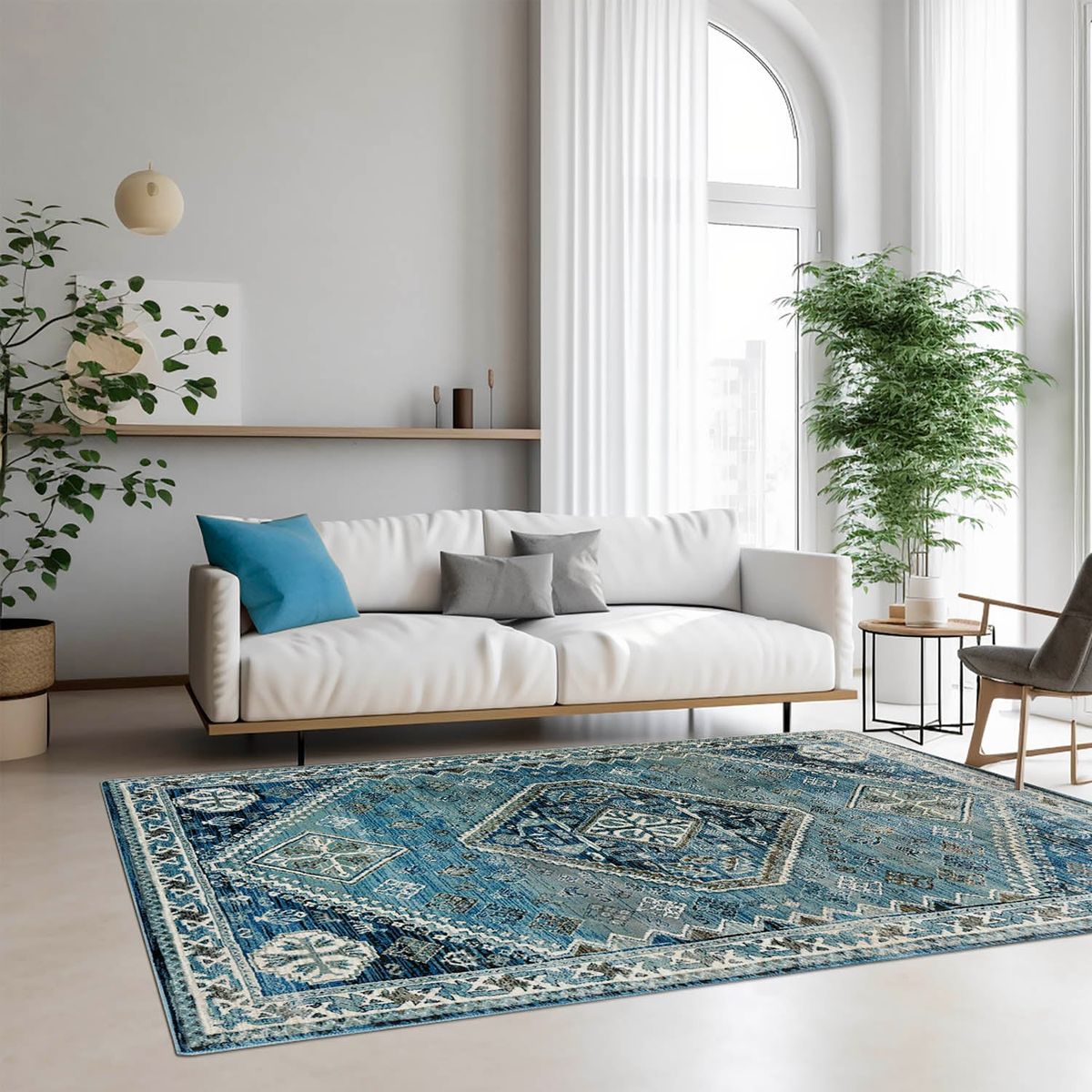 Nomad Rug (colour Sapphire)