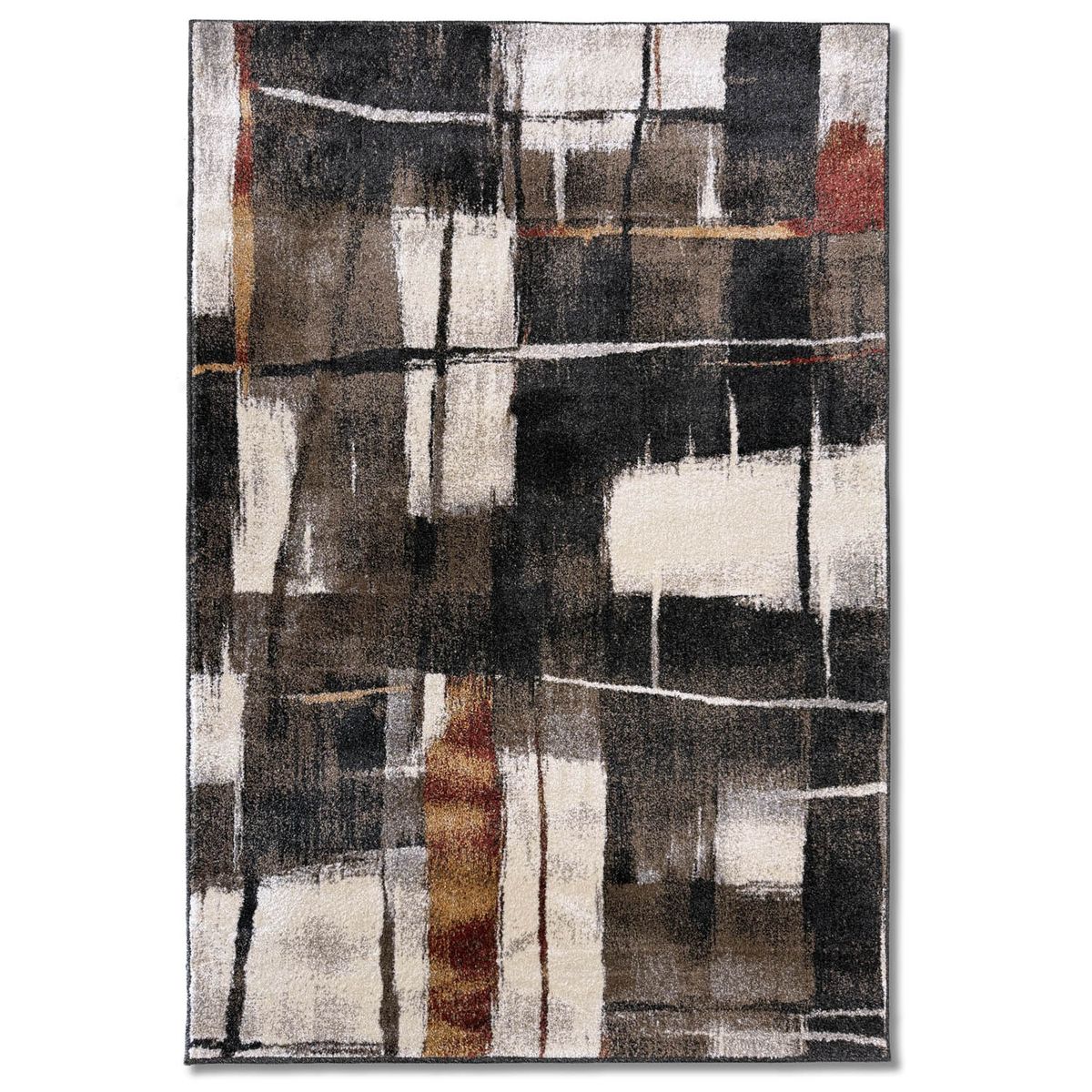 Postmodern Rug (Rust)